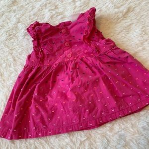 Gymboree pink summer blouse